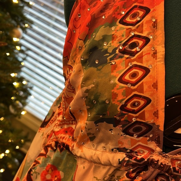 Multi-Pattern Dress - Picture 5 of 5